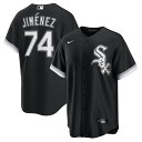 You're the type of Chicago White Sox fan who counts down the minutes until the first pitch. When your squad finally hits the field, show your support all game long with this Eloy Jimenez Replica Player jersey from Nike. Its classic full-button design features the name and number of your favorite player in crisp applique graphics, leaving no doubt you'll be along for the ride for all 162 games and beyond this season.Replica JerseyOfficially licensedMaterial: 100% PolyesterJersey Color Style: AlternateImportedMachine wash gentle or dry clean. Tumble dry low, hang dry preferred.Heat-sealed jock tagRounded hemBrand: NikeHeat-sealed transfer appliqueFull-button frontMLB Batterman applique on center back neck