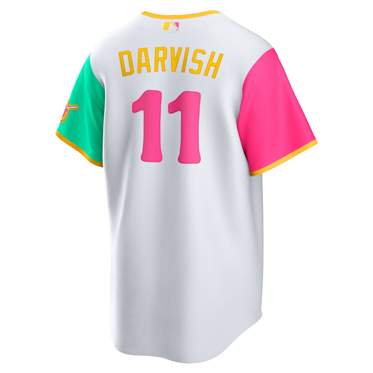 MLB パドレス ダルビッシュ有 レプリカ ユニフォーム Nike ナイキ メンズ ホワイト (Men's Nike Replica City Connect Player Jersey - 2022) 3