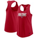 NFL ファルコンズ タンクトップ Nike ナイキ レディース レッド (20 Women's Light Impact Racerback Tank Top)