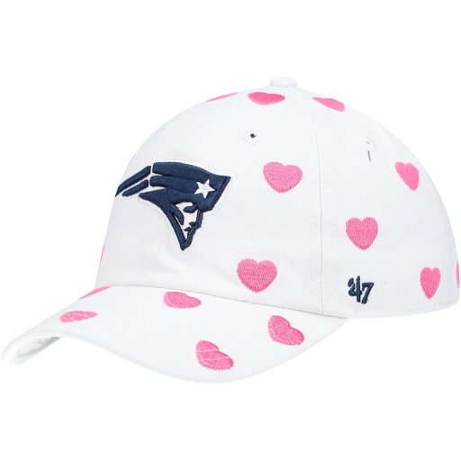 【公式グッズ】NFL ペイトリオッツアジャスタブル キャップ '47 /フォーティーセブン トドラー ホワイト (NFL Toddler Girls Surprise Clean Up) 【公式グッズ】NFL ペイトリオッツアジャスタブル キャップ '47 /フォーティーセブン トドラー ホワイト (NFL Toddler Girls Surprise Clean Up)