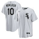 You're the type of Chicago White Sox fan who counts down the minutes until the first pitch. When your squad finally hits the field, show your support all game long with this Yoan Moncada Replica Player jersey from Nike. Its classic full-button design features crisp player and Chicago White Sox applique graphics, leaving no doubt you'll be along for the ride for all 162 games and beyond this season.Officially licensedReplica JerseyMachine wash gentle or dry clean. Tumble dry low, hang dry preferred.Jersey Color Style: HomeHeat-sealed jock tagMaterial: 100% PolyesterHeat-sealed transfer appliqueImportedMLB Batterman applique on center back neckBrand: NikeRounded hemFull-button front