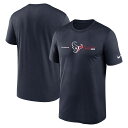 NFL テキサンズ Tシャツ Nike ナイキ メンズ ネイビー (22 Men 039 s Nike Horizontal Lockup Legend SST)