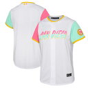 【公式グッズ】MLB パドレス レプリカ ユニフォーム Nike ナイキ ベビー ホワイト (Infant Nike City Connect Team Jer...