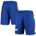 NBA ナゲッツ カジュアル ショーツ Mitchell & Ness（ミッチェル＆ネス） メンズ ブルー (Mens MNC HWC 75th Anniversary Swingman Short)