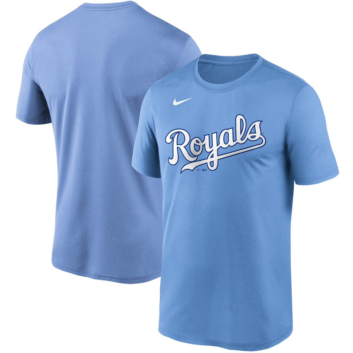 MLB ロイヤルズ Tシャツ Nike ナイキ メンズ ライトブルー (Men's Nike Wordmark Legend T-Shirt)