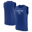 MLB ロイヤルズ タンクトップ Nike ナイキ メンズ ロイヤル (Men's Nike Knockout Stack Exceed Muscle Tank)