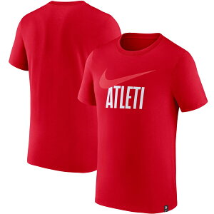 エントリーでポイント 5倍【公式グッズ】ラ・リーガ アトレティコ・マドリード Tシャツ Nike ナイキ メンズ レッド (NI4 SU22 Men's Swoosh Tee)