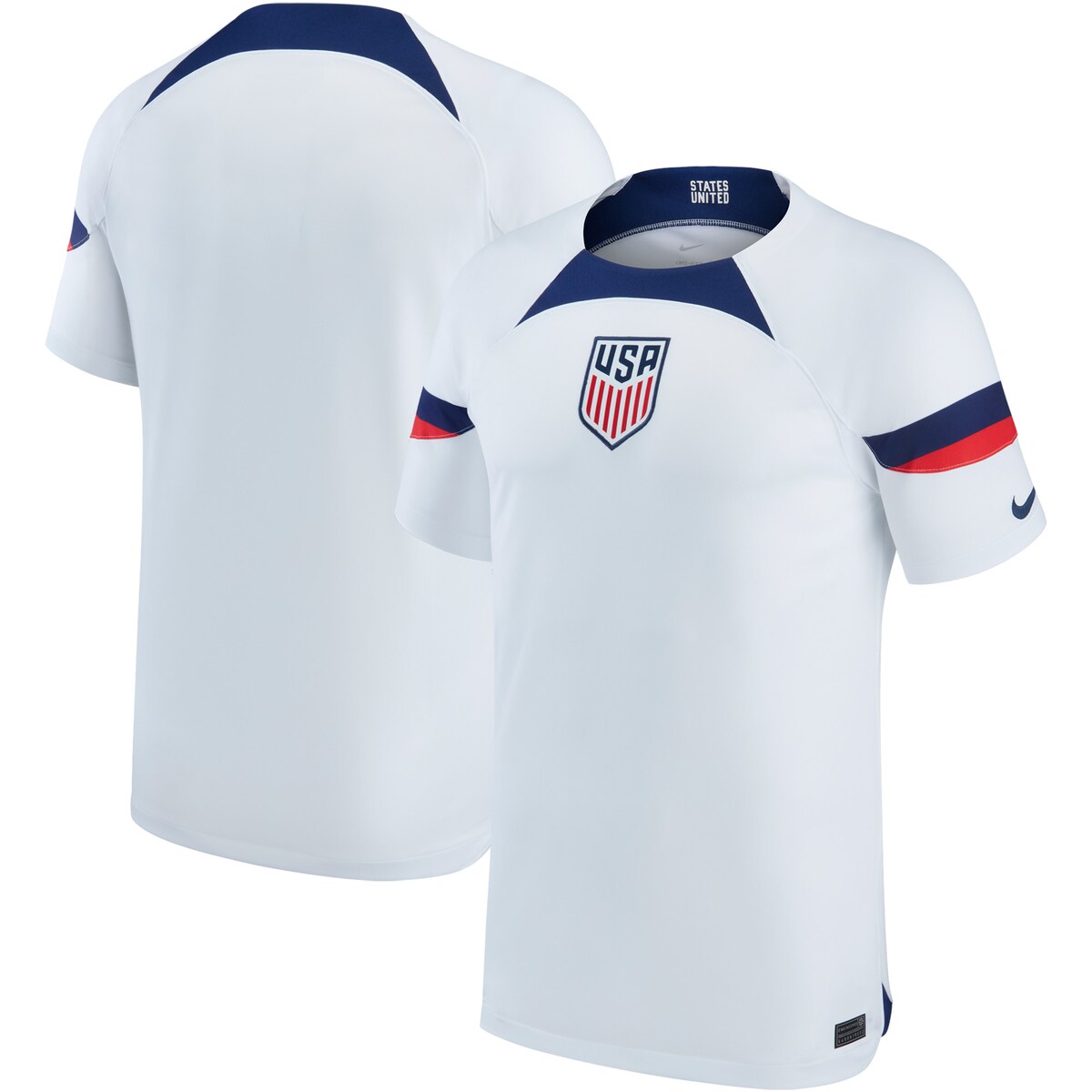 NATIONAL TEAM アメリカ代表 ホーム ユニフォーム （レプリカ） Nike ナイキ メンズ ホワイト (15779 JERMENCRP)