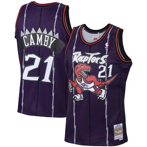 NBA ラプターズ マーカス・キャンビー ユニフォーム Mitchell & Ness（ミッチェル＆ネス） メンズ パープル (MNC Mens Swingman Jersey)