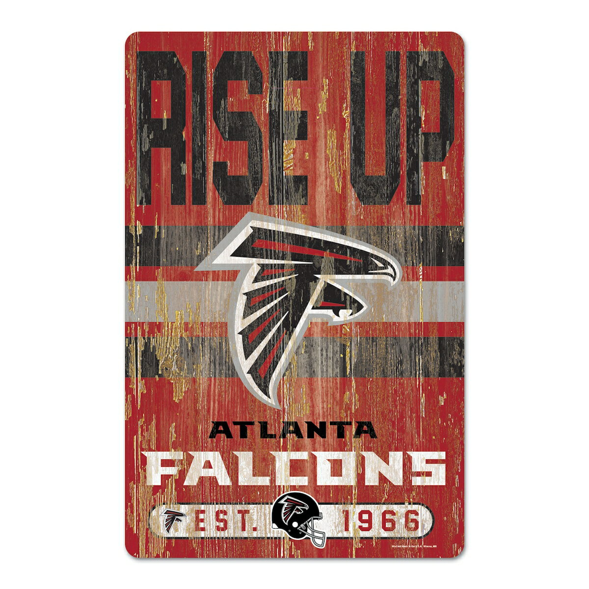 NFL ファルコンズ インテリアグッズ ウィンクラフト (11x17 Wood Sign - Slogan)