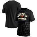【公式グッズ】NFL コマンダーズ Tシャツ Fanatics(ファナティクス) メンズ ブラック (22 NFL BLACKOUT Men's Fanatics Branded Hail Mary Short Sleev)