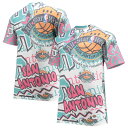 NBA I[X^[ TVc irbOTCYj Mitchell & Nessi~b`FlXj Y zCg (Mens PRF M&N B&T HWC All Star Jumbotron Sublimated SS Tee)