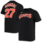 MLB ジャイアンツ フアン・マリシャル Tシャツ Nike ナイキ メンズ ブラック (MLB IVRCV19II MEN'S NAME & NUMBER SHORT SLEEVE T-SHIRT)