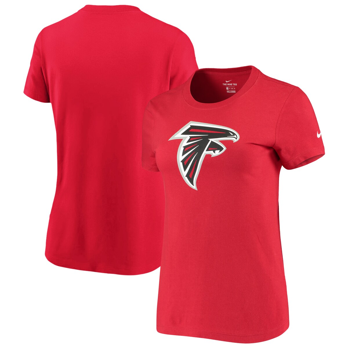 NFL ファルコンズ Tシャツ Nike ナイキ レディース レッド (Women's Logo Essential Cotton SST)