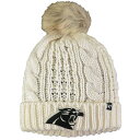 【公式グッズ】NFL パンサーズ キャップ・帽子 '47 /フォーティーセブン レディース クリーム (NFL Womens Meeko Cuff Knit)