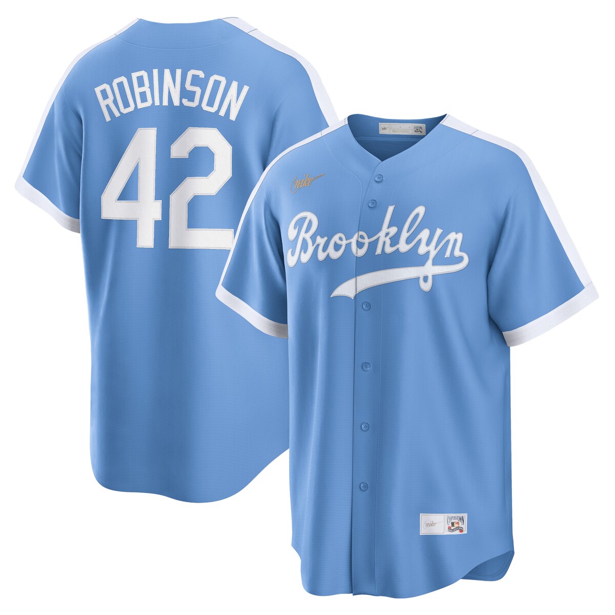 MLB ドジャース ジャッキー・ロビンソン ユニフォーム Nike ナイキ メンズ ライトブルー MLB Nike Men s Official Cooperstown Player Jersey 