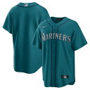 【公式グッズ】MLB マリナーズ レプリカ ユニフォーム Nike ナイキ メンズ アクア (Men's Nike Replica Team Jersey)