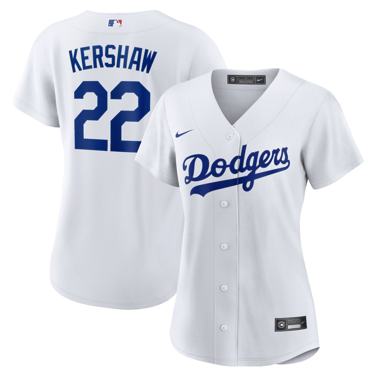 MLB ɥ㡼 쥤ȥ󡦥祦 ץꥫ ˥ե Nike ʥ ǥ ۥ磻 (Women's MLB Nike Official Replica Player Jersey)