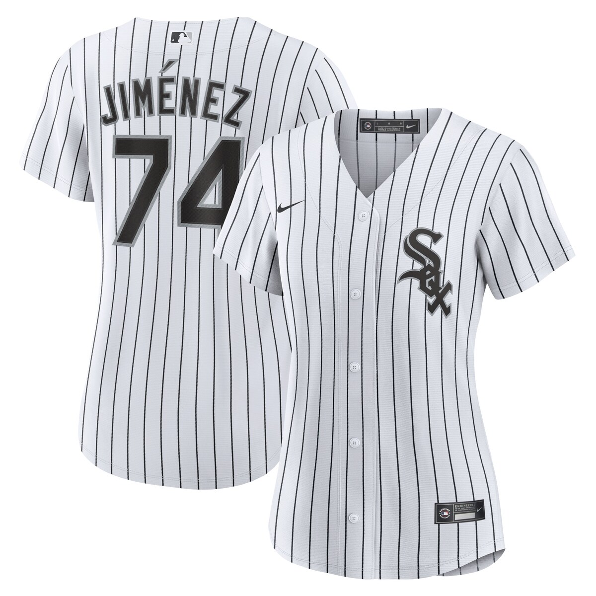 MLB ホワイトソックス エロイ・ヒメネス レプリカ ユニフォーム Nike ナイキ レディース ホワイト (Women's MLB Nike Official Replica Player Jersey)