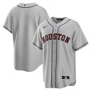 【公式グッズ】MLB アストロズ レプリカ ユニフォーム Nike ナイキ メンズ グレイ (Men's Nike Replica Team Jersey)