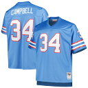 NFL オイラーズ アール・キャンベル レプリカ ユニフォーム Mitchell & Ness（ミッチェル＆ネス） メンズ ライトブルー (Men's MNC B&T Legacy Retired Player Jersey) その1