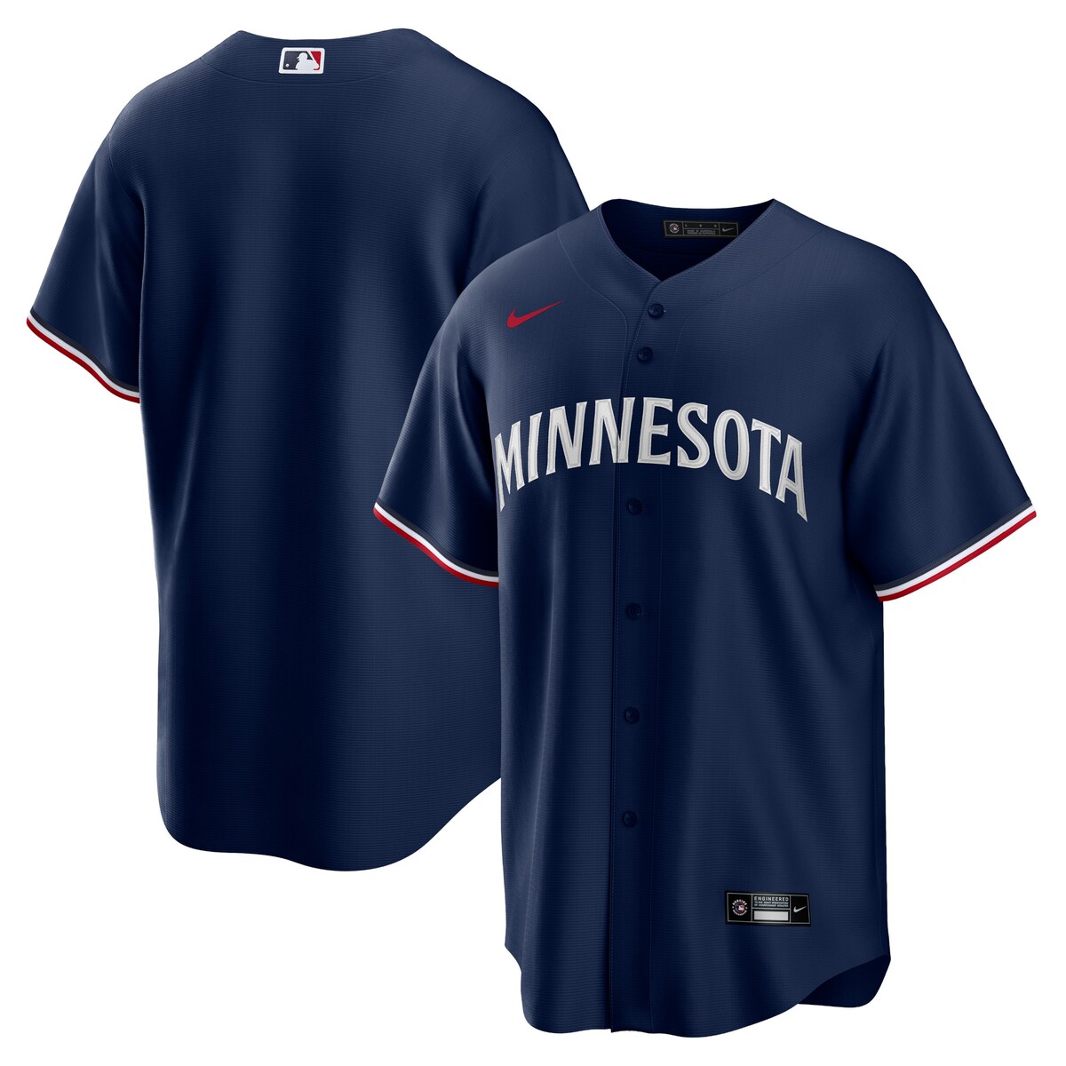 MLB ツインズ レプリカ ユニフォーム Nike ナイキ メンズ ネイビー (Men's Nike Replica Team Jersey)