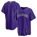 MLB ロッキーズ レプリカ ユニフォーム Nike ナイキ メンズ パープル (Men's Nike Replica Team Jersey) その1