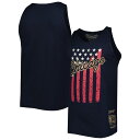 NBA ブルズ タンクトップ Mitchell & Ness（ミッチェル＆ネス） メンズ ネイビー (Mens MNC HWC Americana Stars and Stripes Tank)