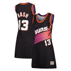 NBA サンズ スティーブ・ナッシュ ワンピース Mitchell & Ness（ミッチェル＆ネス） レディース ブラック (NBA MNC WOMENS N&N JERSEY DRESS)