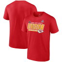 【公式グッズ】NFL チーフス Tシャツ Fanatics(ファナティクス) メンズ レッド (Mens BT 22 Divide and Conquer Division Champs SST)(4)