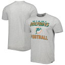 Show off your die-hard Miami Dolphins fandom with this Brand Dozer Franklin T-shirt from '47. The distressed screen print graphics on the front offer a vintage look that is sure to emphasize your passion for the team. By adding this cotton tee to your rotation, it means your Miami Dolphins game day experience can be better than ever before.ImportedMachine wash, tumble dry lowScreen print graphicsBrand: '47Officially licensedLightweight fabric finished with distressed graphicsMaterial: 60% Cotton/40% PolyesterShort sleeveWoven tag