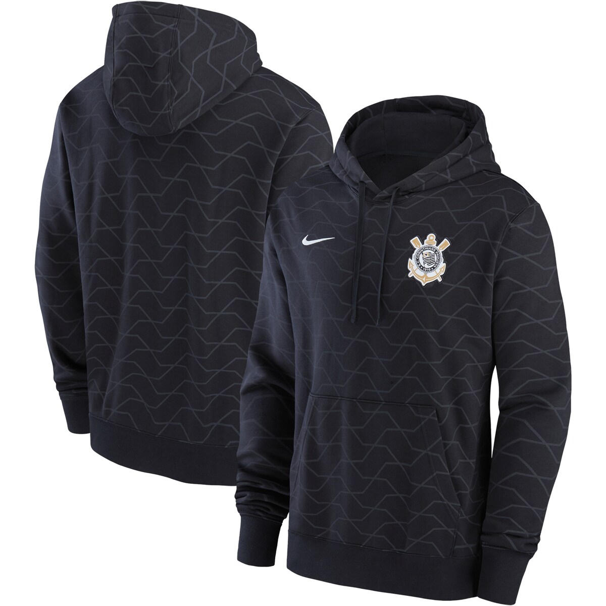 ブラジル セリエA コリンチャンス プルオーバー パーカー Nike ナイキ メンズ ブラック (NI4 SU22 Men's GFA Fleece PO Hood)