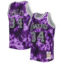 NBA レイカーズ シャキール・オニール ユニフォーム Mitchell & Ness（ミッチェル＆ネス） メンズ パープル (MNC NBA MEN'S GALAXY SWINGMAN JERSEY)