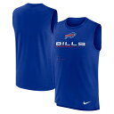 【公式グッズ】NFL ビルズ タンクトップ Nike ナイキ メンズ ロイヤル (Men's NIKE Sleeveless Muscle Trainer Tank)(4)