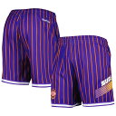 NBA サンズ カジュアル ショーツ Mitchell & Ness（ミッチェル＆ネス） メンズ パープル (Mens MNC SP23 City Collection Heritage Mesh Shorts)