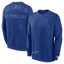 MLB ドジャース トレーナー Nike ナイキ メンズ ロイヤル (23 Men 039 s Nike Statement Ball Game Crew Fleece)