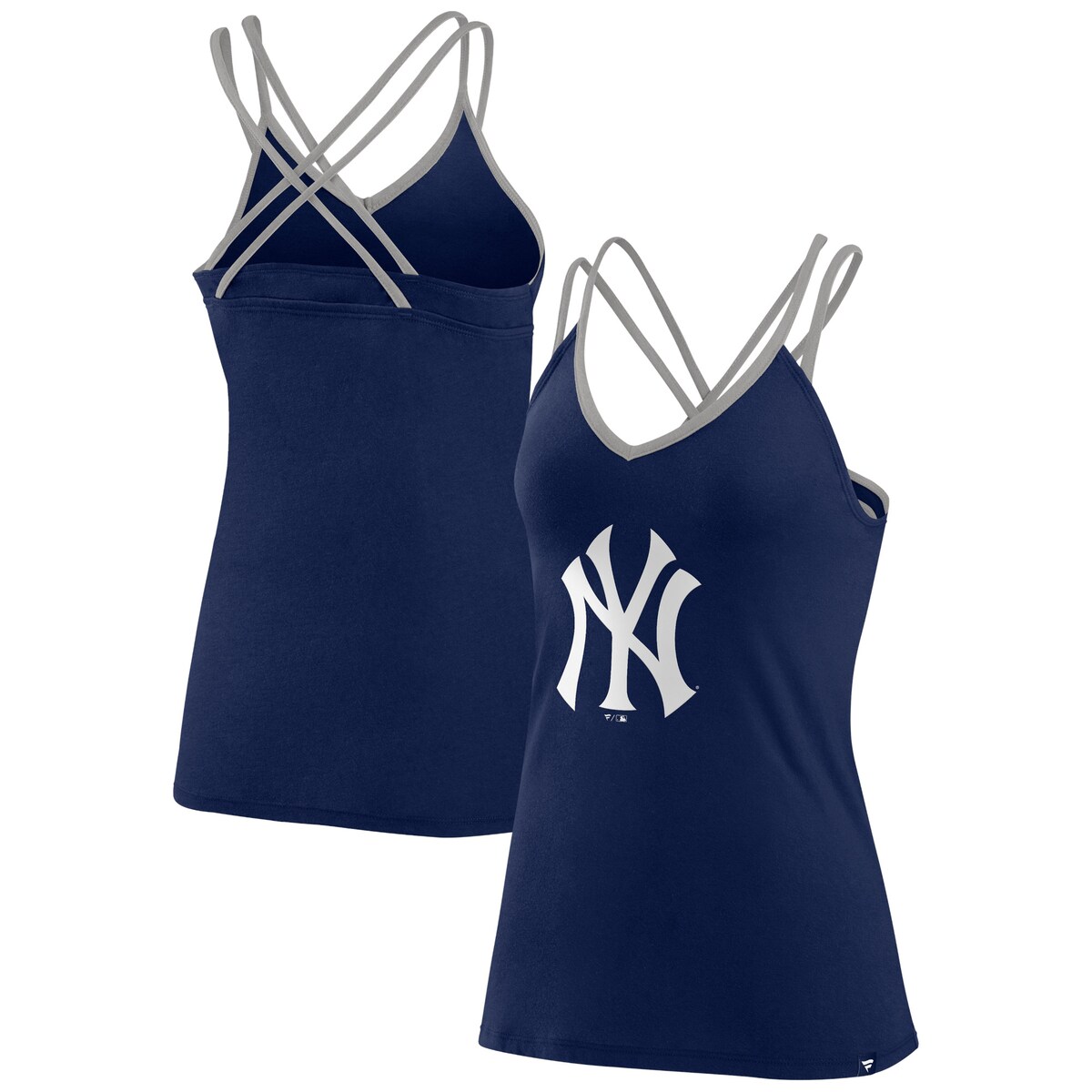 【公式グッズ】MLB ヤンキース タンクトップ Fanatics/ファナティクス レディース ネイビー (Women's Fanatics Branded Ba...