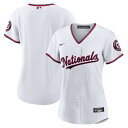 MLB ナショナルズ レプリカ ユニフォーム Nike ナイキ レディース ホワイト (Women 039 s Nike Official Replica Team Jersey - SP22 Temp)