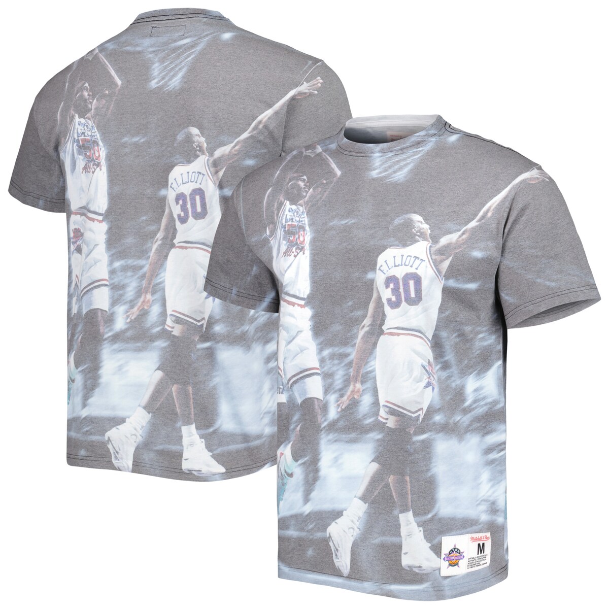 NBA Xp[Y TVc Mitchell & Nessi~b`FlXj Y zCg (NBA MNC ABOVE THE RIM SUBLIMATED S/S TEE)