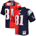 Showcase your love for one of the greatest players of all time in a fresh and unique way with this Randy Moss Split Lega...