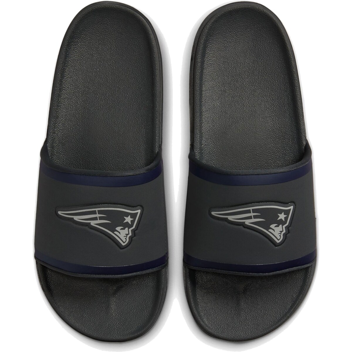 【公式グッズ】NFL ペイトリオッツ ビーチサンダル Nike ナイキ メンズ グレイ (SP23 MENS OFFCOURT SLIDE SANDAL)