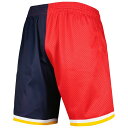 NBA ロケッツ カジュアル ショーツ Mitchell & Ness（ミッチェル＆ネス） メンズ ネイビー (Mens MNC HWC Split Swingman Shorts) 2