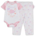 NFL チーフス ベビー服 チュチュ スカート セット Outerstuff（アウタースタッフ） ベビー ホワイト (22 Newborn Spreading Love Creeper and Tutu Legging Set)