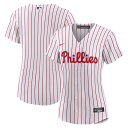 【公式グッズ】MLB フィリーズ レプリカ ユニフォーム Nike/ナイキ レディース ホワイト (Women's Nike Official Replica ...