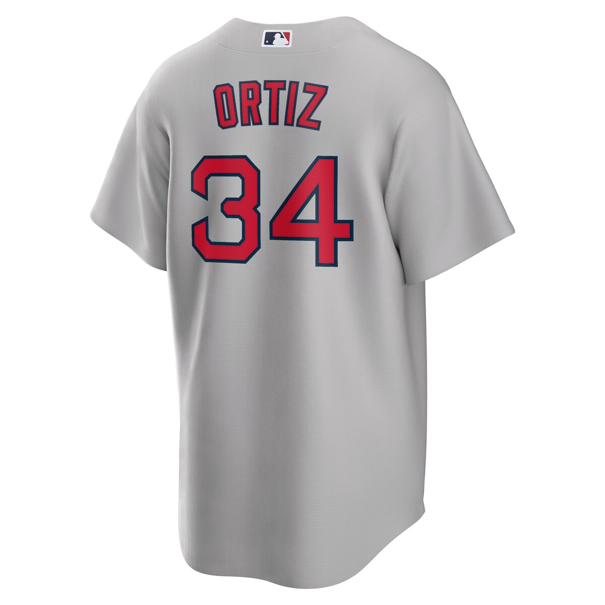 MLB レッドソックス デビッド・オルティス レプリカ ユニフォーム Nike ナイキ メンズ グレイ (Men's Nike Replica David Ortiz Jersey) 3