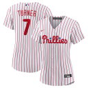 【公式グッズ】MLB フィリーズ トリア・ターナー レプリカ ユニフォーム Nike ナイキ レディース ホワイト (Women's MLB Nike Offi...