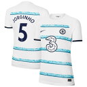 Put your unwavering fandom on display by adding this Jorginho 2022/23 Away Breathe Stadium Replica Player Jersey to your Chelsea collection. This Nike gear features Nike Dry fabrics and Dry-FIT technology that work together to keep you dry and comfortable all game long. Its exciting design and Chelsea graphics let you look and feel like the real deal and will get you pumped to cheer on your favorite team as they take the pitch.Officially licensedReplica JerseyDri-FIT technology wicks away moistureNike Dry fabrics move sweat from your skin for quicker evaporationhelping you stay dry, comfortable and focused on the task at handTagless collar for added comfortMaterial: 100% PolyesterJersey Color Style: AwayBrand: NikeVentilated mesh panel insertsWoven Authentic Nike jock tag on left hemEmbroidered Nike logo on right chestSewn on embroidered team crest on left chestImportedMachine wash