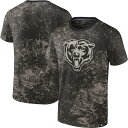 【公式グッズ】NFL ベアーズ Tシャツ Fanatics/ファナティクス メンズ ブラック (23 NFL MEN'S FANATICS BRANDED SHADOW TEE CREW NECK SST)