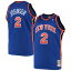 NBA ニックス ラリー・ジョンソン ユニフォーム Mitchell & Ness（ミッチェル＆ネス） メンズ ブルー (Profile MNC Men's Big and Tall HWC Swingman Jerseys)