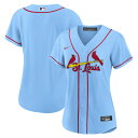 【公式グッズ】MLB カージナルス レプリカ ユニフォーム Nike ナイキ レディース ライトブルー (Women's Nike Official Repli...